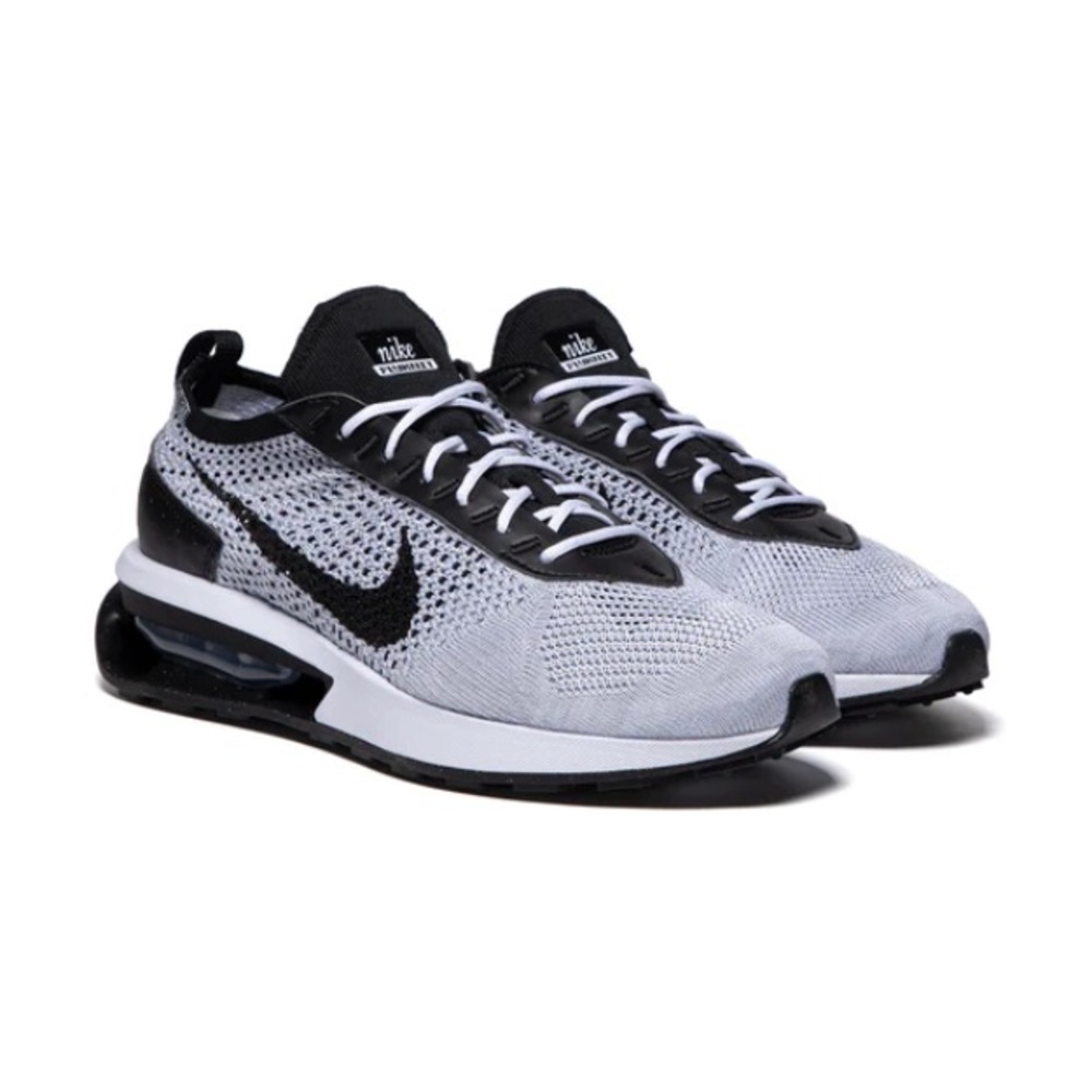 Nike Air Max Flyknit Racer Oreo Black White Size 10.5 Mens Sneakers DJ6106-001